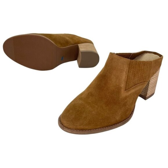 Aqua College Nan Suede Leather Waterproof Womens Mules - Picture 15 of 15